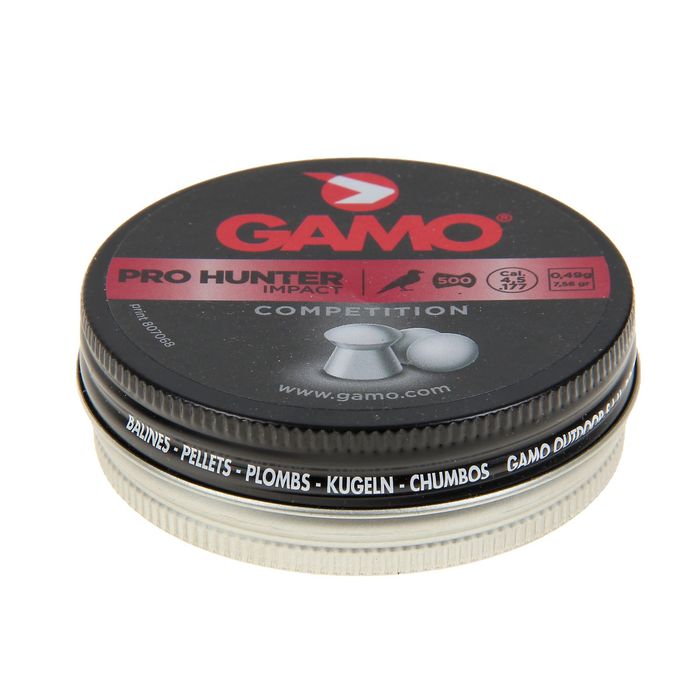 Пули пневм. "Gamo Pro-Hunter", кал. 4,5 мм. (500 шт.),шт