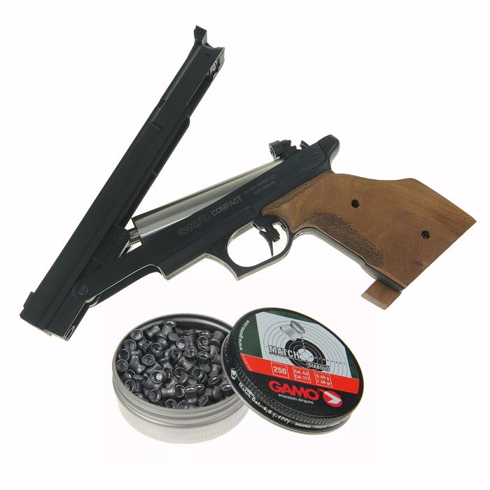Пистолет пневматический GAMO Compact, кал.4,5 мм, 6111027, шт