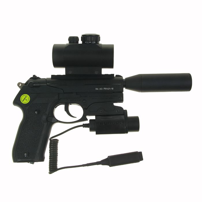 Пистолет пневматический GAMO PT-80 Tactical, кал.4,5 мм, 6111354, шт