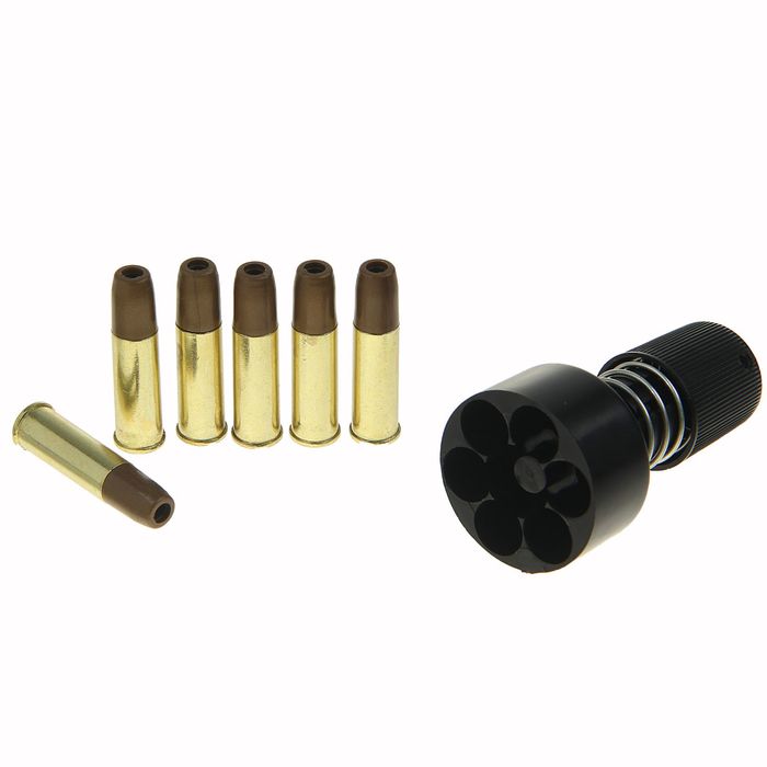 Револьвер пневматический BORNER Super Sport 708, кал. 4,5 мм (с картриджи 6 шт.), 8.4032, шт 14212