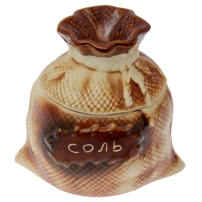 Емкость для сыпучих продуктов "Мешок соли", 2 л