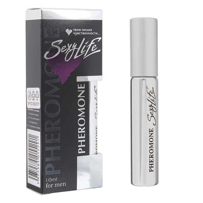 Духи Sexy Life № 1 с феромонами, мужские, масляная основа, 10 мл