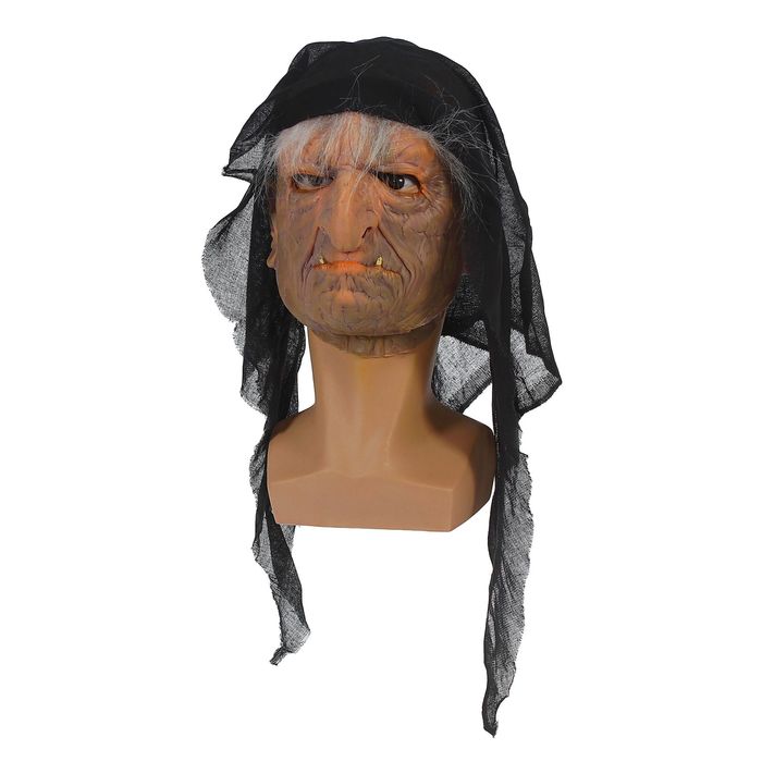 Маска латексная "Баба Яга"