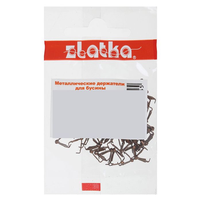 Держатель для бусины, DC-011, набор 50шт, №5 под медь