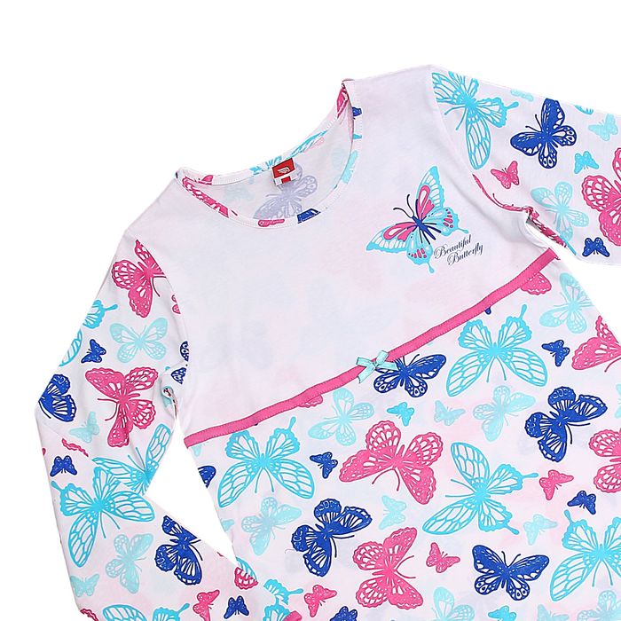 Сорочка ночная для девочки, рост 128 см (64), цвет бирюзовый