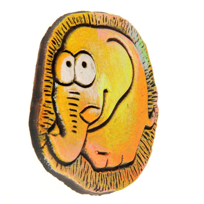 Магнит из керамики "Слон"