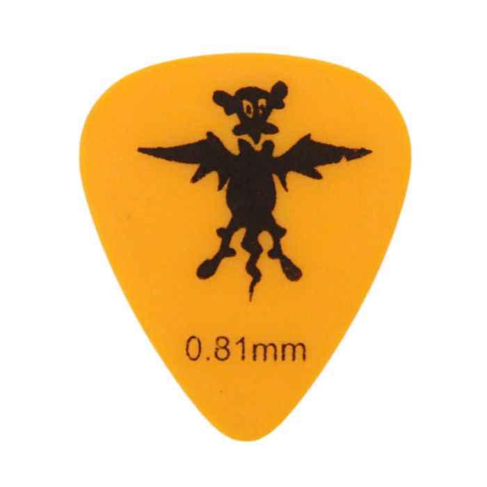 Медиаторы Alice AP-12D, целлулоид, рисунок «Монстры», матовые, 12шт, толщина 0.46/0.71/0.81 156775