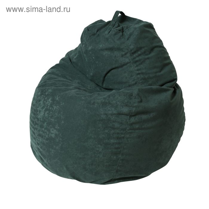 фото Кресло - мешок «пятигранный», диаметр 82 см, высота 110 см, цвет зелёный me-shok