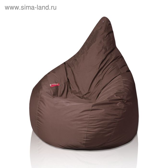 фото Кресло - мешок «груша», диаметр 90, высота 140, цвет коричневый me-shok