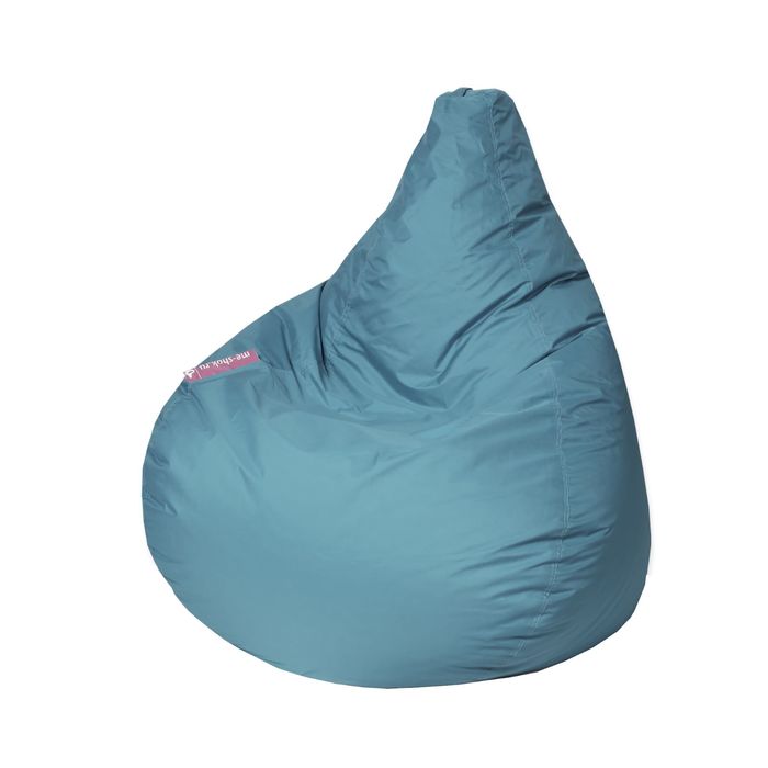 Кресло-мешок "Капля S", диметр 85 см, высота 130 см, цвет голубой File