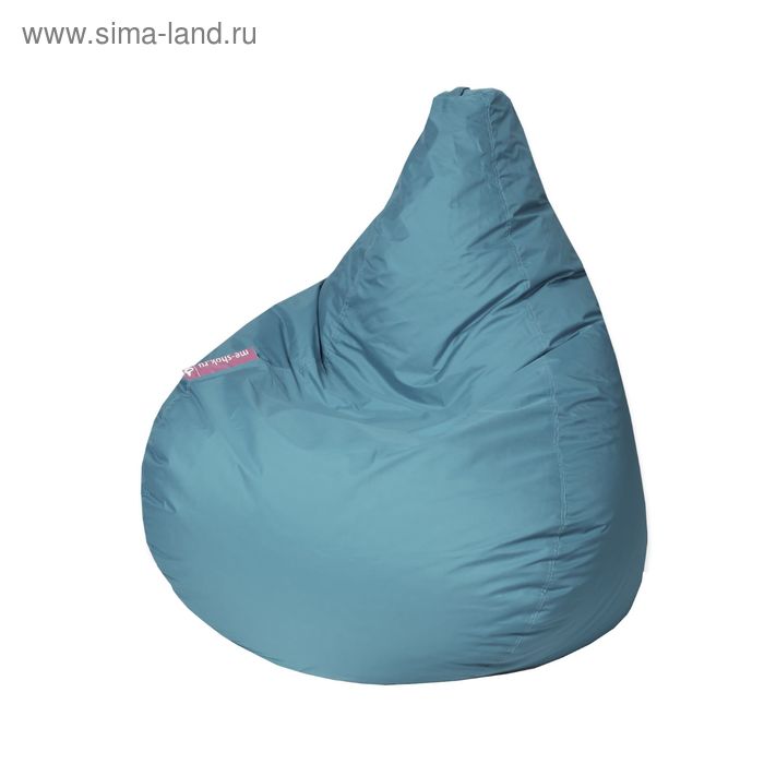 фото Кресло - мешок «капля s», диметр 85 см, высота 130 см, цвет голубой me-shok