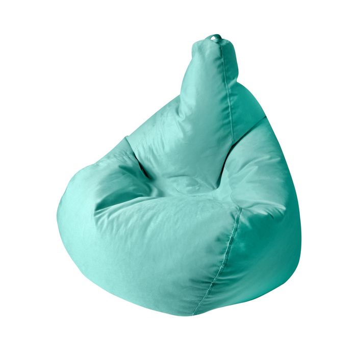 Кресло-мешок "Капля S", диметр 85 см, высота 130 см, цвет лагуна