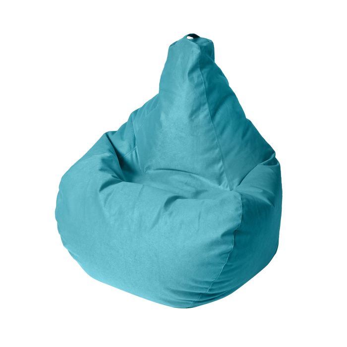 Кресло-мешок "Капля S", диметр 85 см, высота 130 см, цвет бирюза