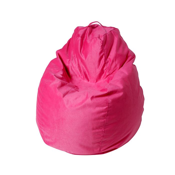 Кресло-мешок "Пятигранный", диаметр 82 см, высота 110 см, цвет фуксия