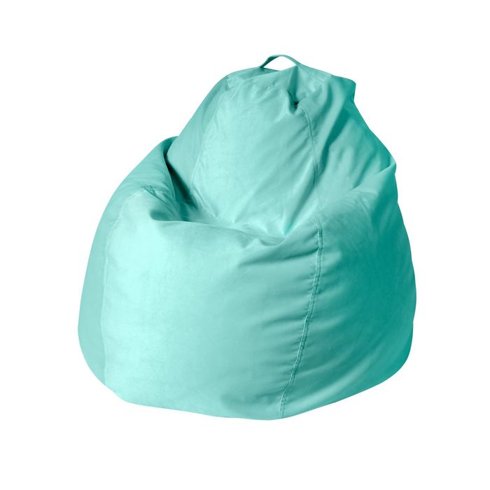 Кресло-мешок "Пятигранный", диаметр 82 см, высота 110 см, цвет лагуна