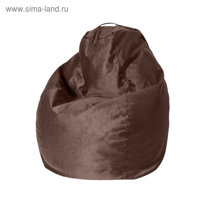 фото Кресло - мешок «пятигранный», диаметр 82 см, высота 110 см, цвет коричневый me-shok