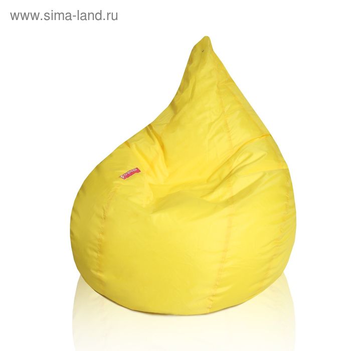Кресло - мешок «Груша», диаметр 90, высота 140, цвет жёлтый