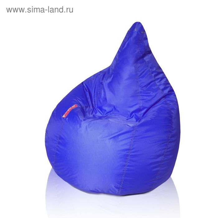 фото Кресло - мешок «груша», диаметр 90, высота 140, цвет синий me-shok