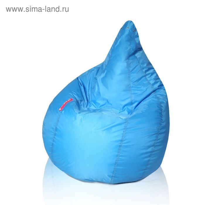 Кресло - мешок «Груша», диаметр 90, высота 140, цвет голубой