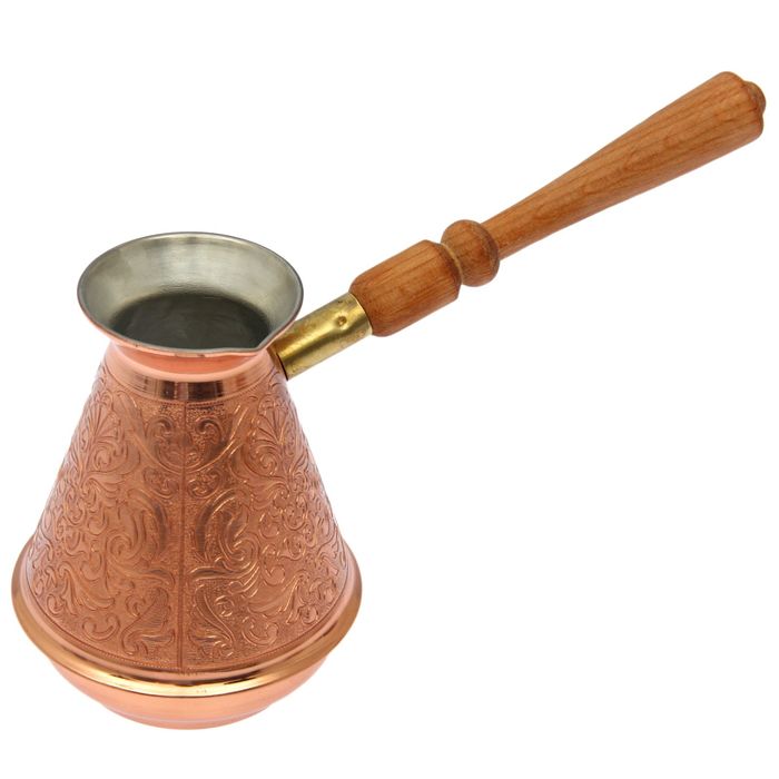 Турка медная со съемной ручкой 350 мл "Турчанка"