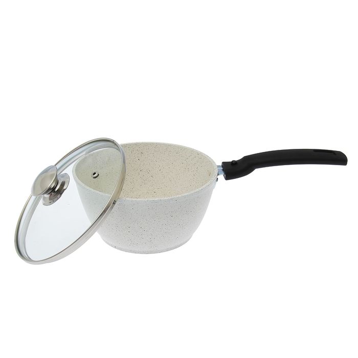 Набор посуды: кастрюля 4 л, сковорода d=24 см, высота 6 см со съемной ручкой, ковш 1,5 л