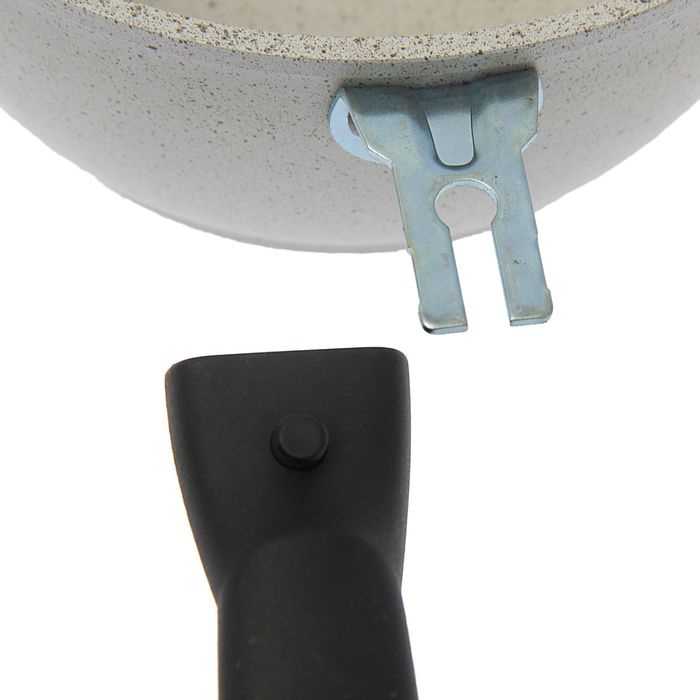 Набор посуды: кастрюля 4 л, сковорода d=24 см, высота 6 см со съемной ручкой, ковш 1,5 л