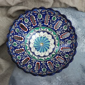 Фруктовница Риштанская Керамика 25см от Сима-ленд