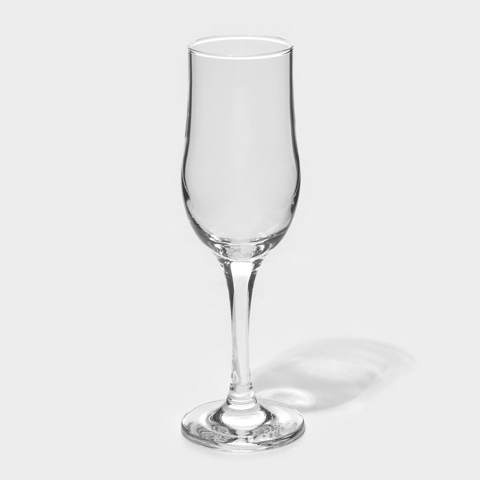 Бокал для шампанского стеклянный Tulipe, 200 мл бокал стеклянный для шампанского кьянти 170 мл цвет серый