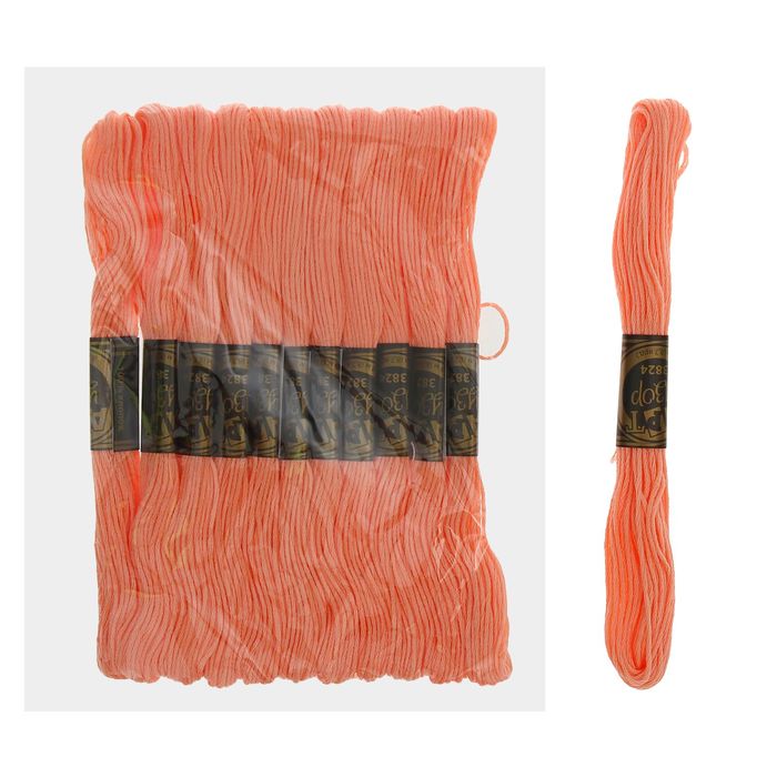 Мулине, № 3824, 8±1м, цвет персиковый