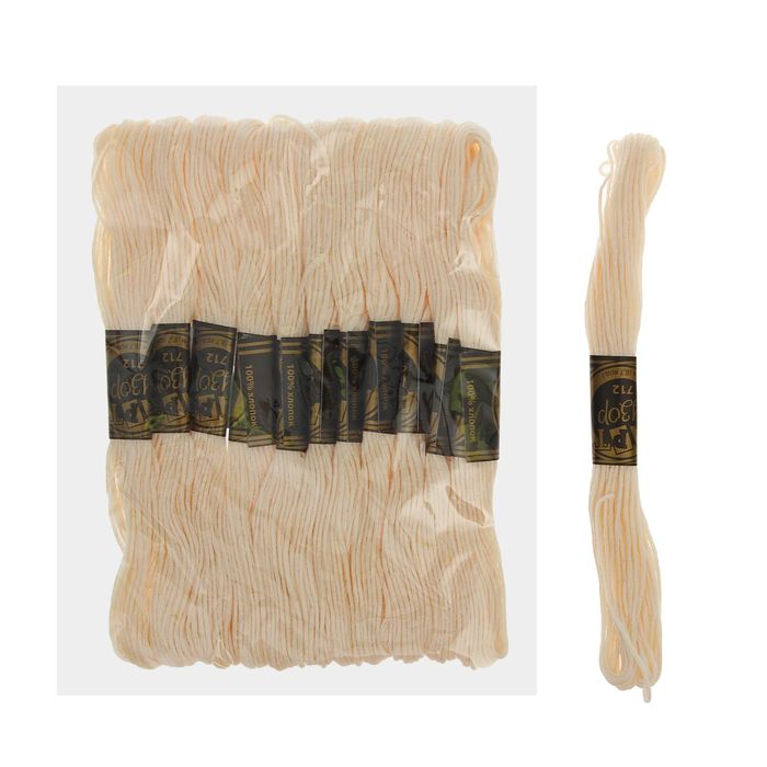 Мулине, № 712, 8±1м, цвет айвори