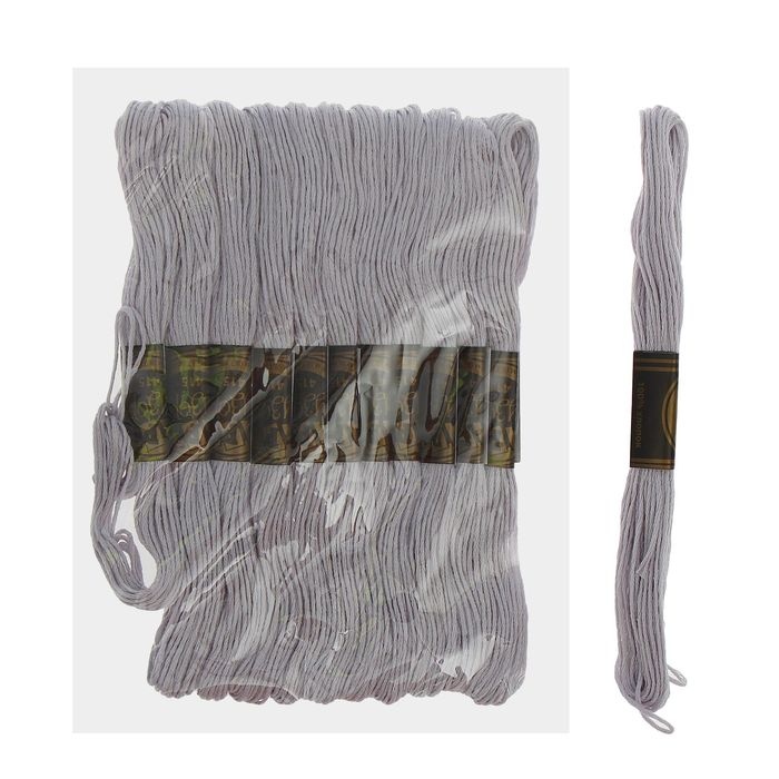 Мулине, № 415, 8±1м, цвет светло-серый