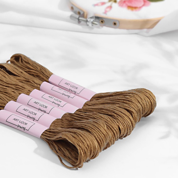 Мулине, № 3045, 8±1м, цвет тёмно-песочный