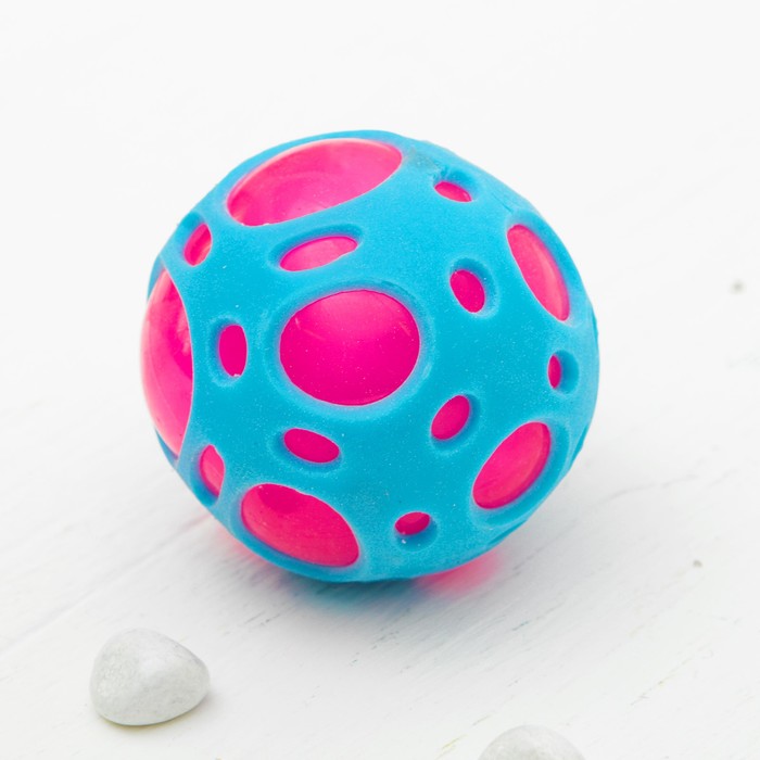 Мяч световой "Планета" 5,5 см, цвета МИКС