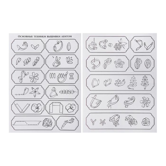 Вышивка лентами "Фея", 25 х 35 см