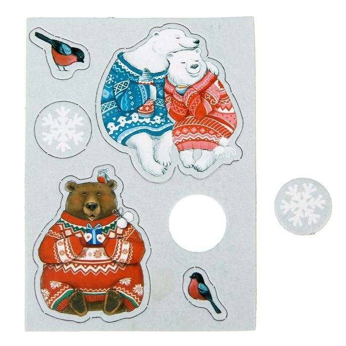 Елочное украшение «Снежные истории», набор для создания, 15 × 15 см