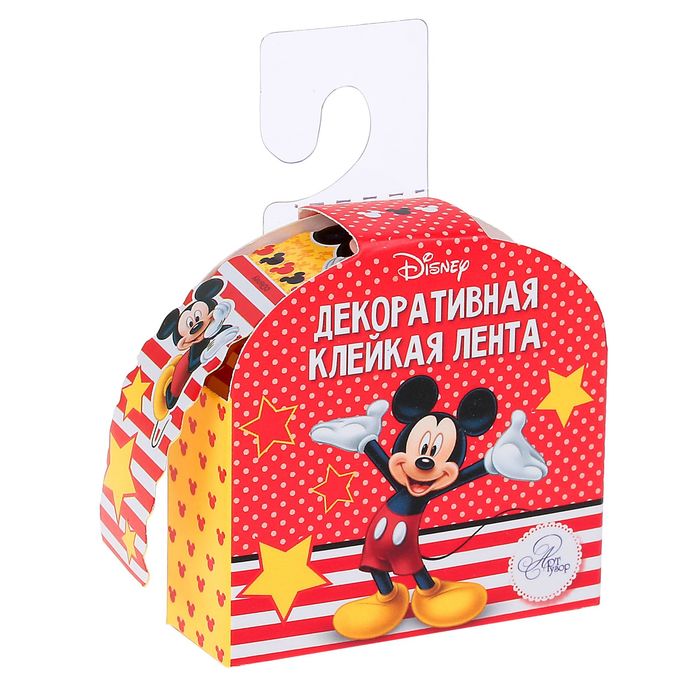 Наклейки - клейкая лента "Микки": Микки Маус и друзья, 2см х 2 м