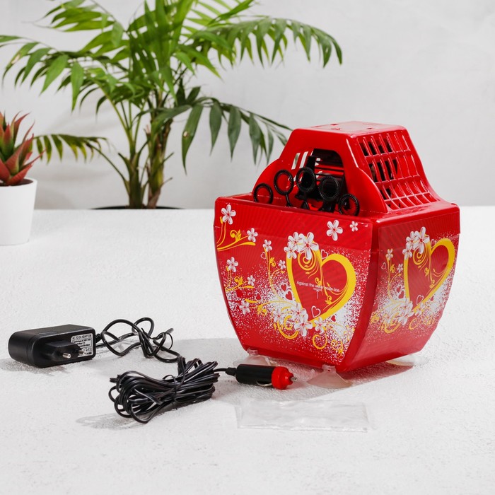 Генератор мыльных пузырей, 5 Вт, 12-220 В, с переходником, 1,5 л