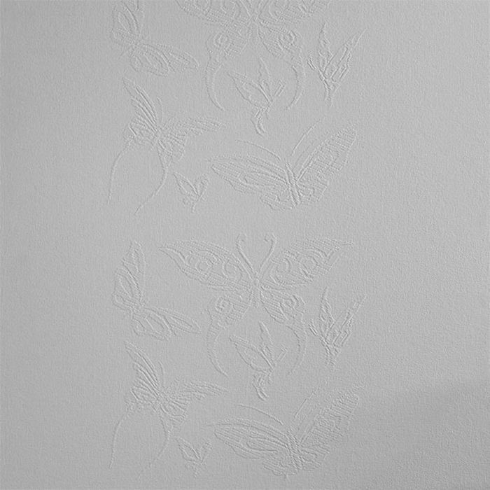 Стеклотканевые обои Wellton Decor "Бабочки", 1х12,5 м