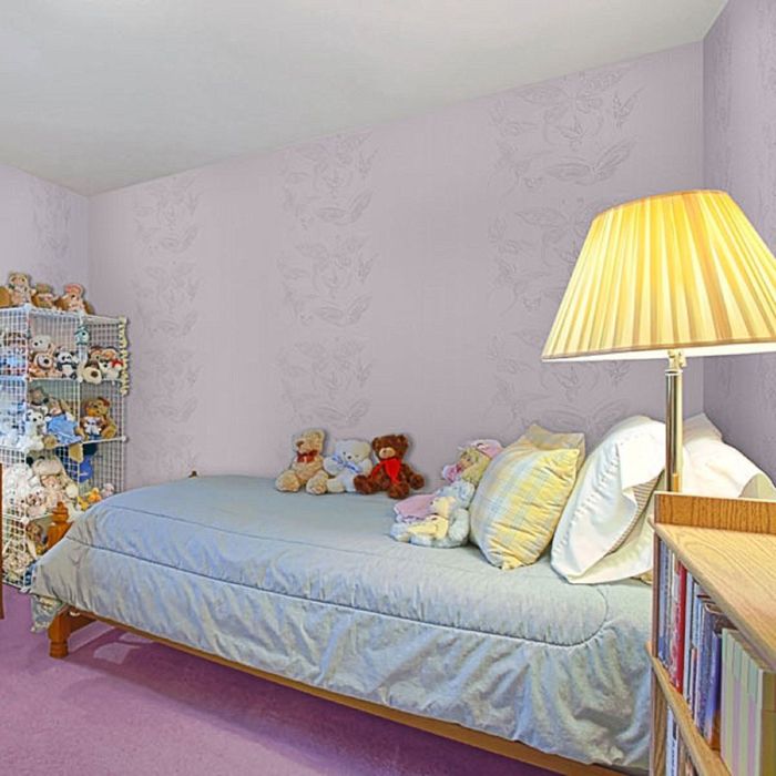 Стеклотканевые обои Wellton Decor "Бабочки", 1х12,5 м