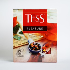 Чай Tess Pleasure, black tea, 100 пак*1,5 гр