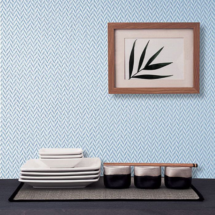 Стеклотканевые обои Wellton "Зигзаг", 1х25 м