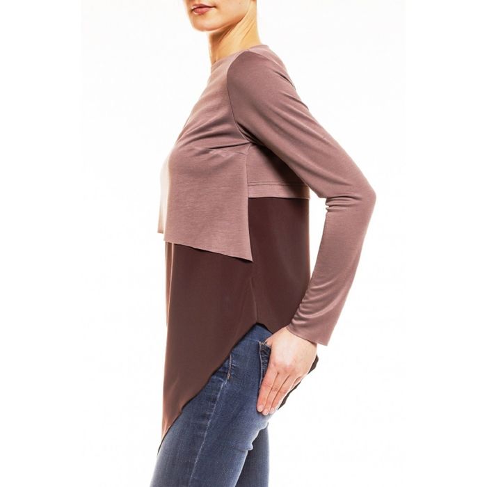 Туника женская, размер 42, цвет кофе (арт. 4119)