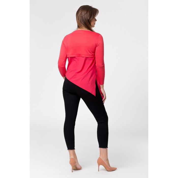 Туника женская, размер 46, цвет красный (арт. 4119)