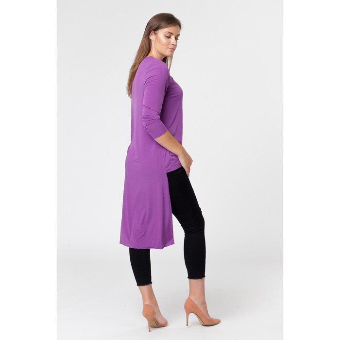 Туника удлиненная женская, размер 48, цвет фуксия (арт. 4117)