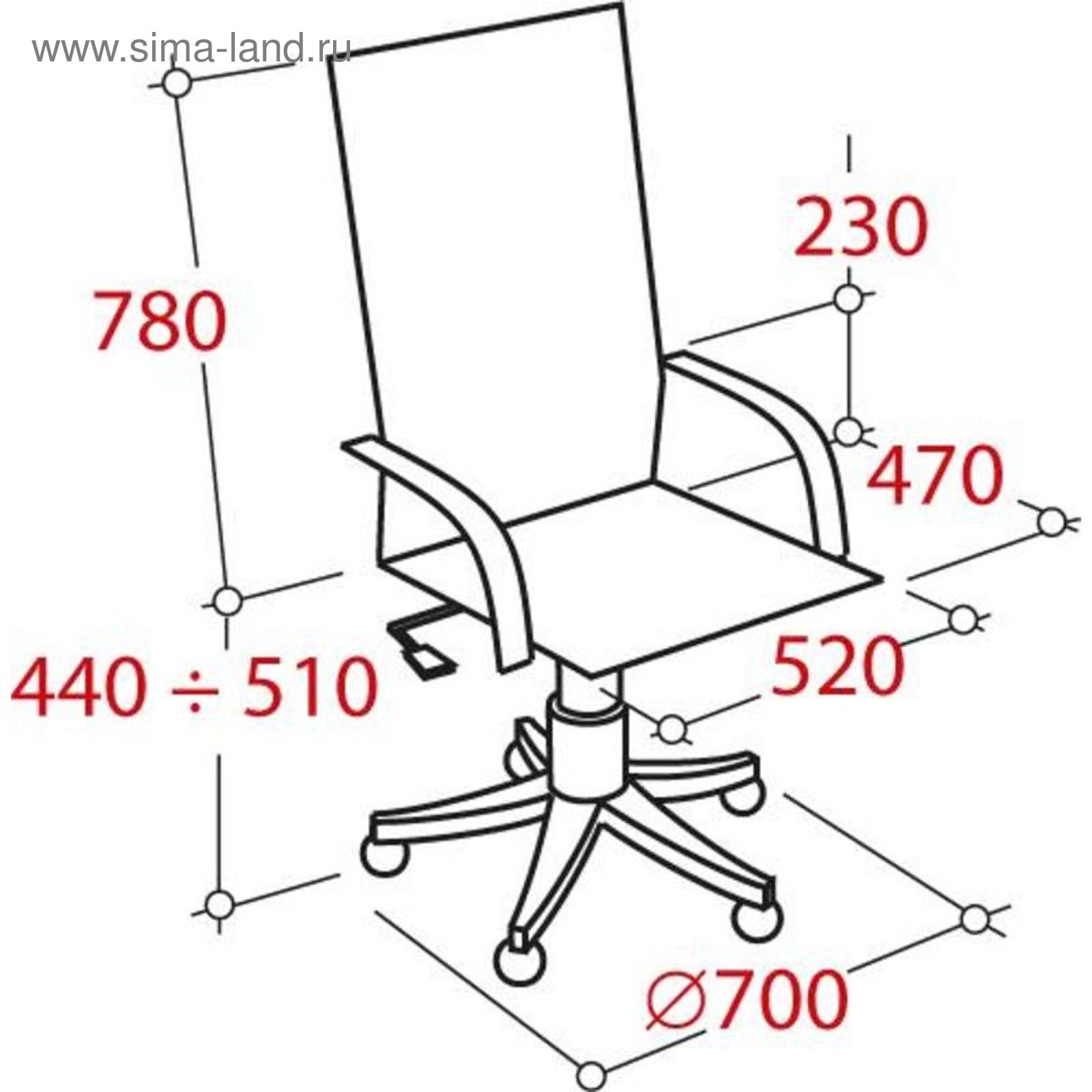 Кресло для руководителя easy chair 506 tpu черное искусственная кожа сетка ткань металл