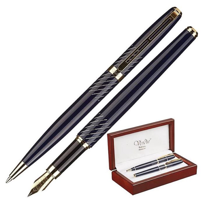 Набор VERDIE CFB-23W перьевая ручка + шариковая ручка, деревянный футляр