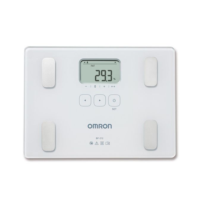 Весы напольные Omron BF-212, электронные, диагностические, до 150 кг, голубые