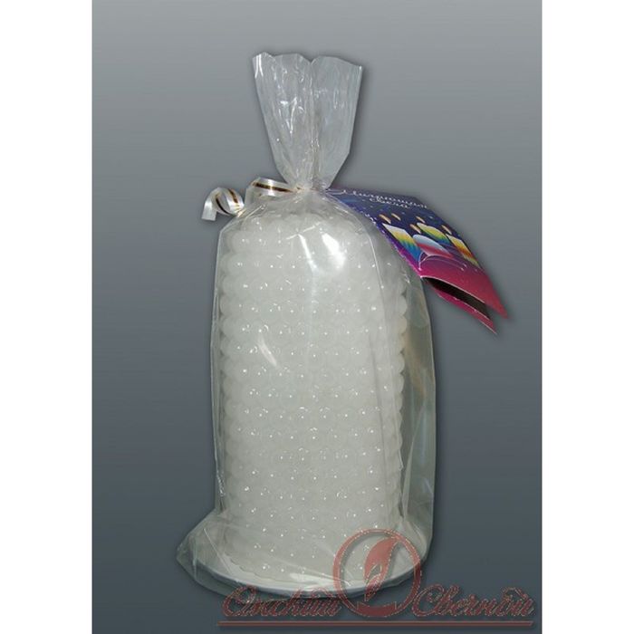 Свеча пень м жемчужный хамелеон