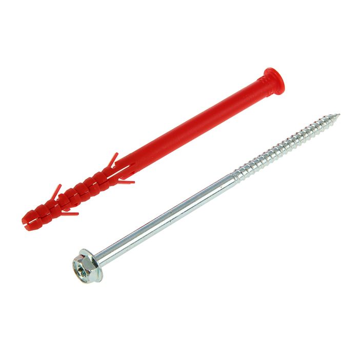 Фасадный дюбель PT-ZN, 10x160 мм, в пакете 4 шт.