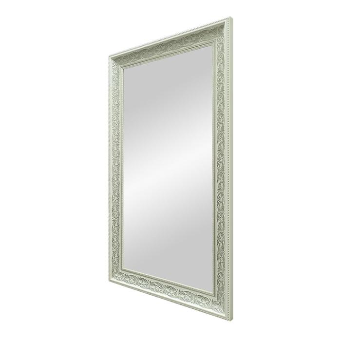 Зеркало «Престиж»,  настенное белое, 63×110 см